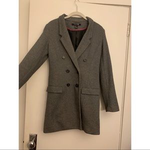 Forever 21 grey pea coat